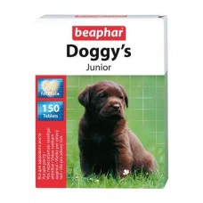 Beaphar Doggys Junior - витаминно лакомство с биотин, за кучета от 1 до 12 месеца 150 броя